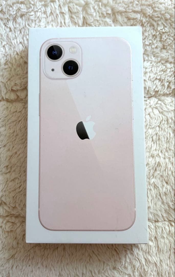 【美品】バッテリー100% Apple iPhone 13 本体 充電ケーブル付