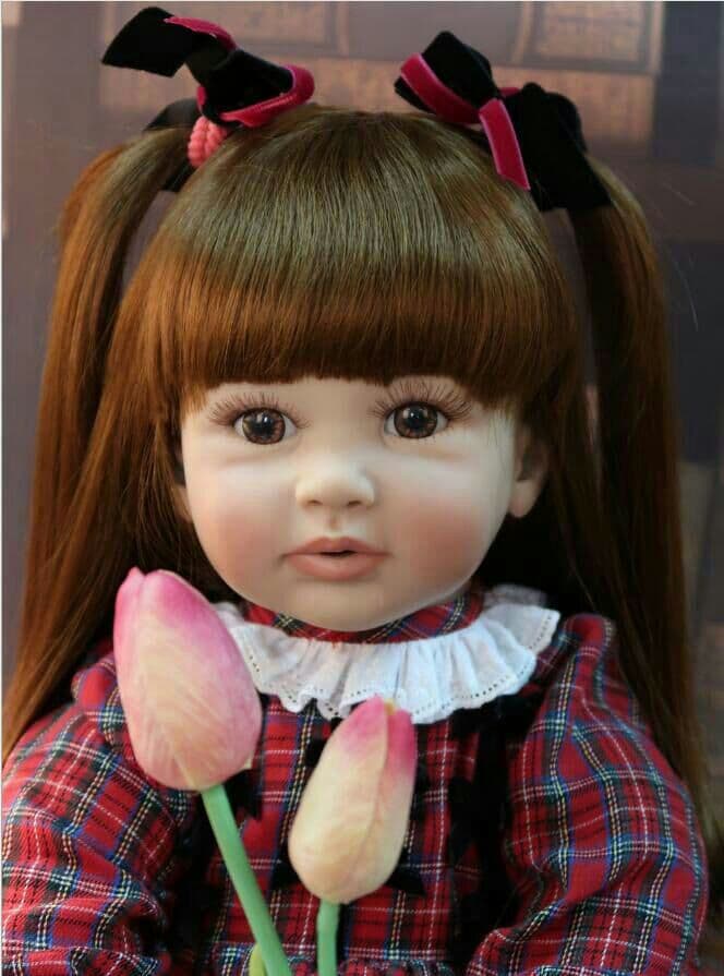60CM 赤ちゃん 人形リボーンドール プリンセスドール トドラードール 抱2