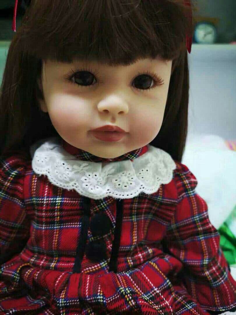 60CM 赤ちゃん 人形リボーンドール プリンセスドール トドラードール 抱2
