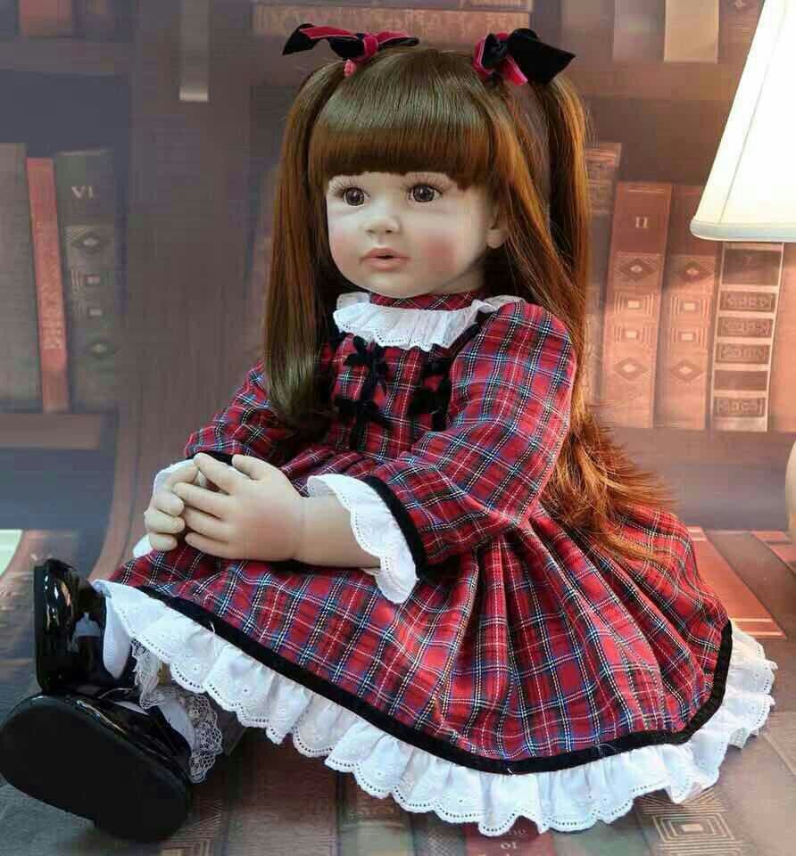 60CM 赤ちゃん 人形リボーンドール プリンセスドール トドラードール 抱2