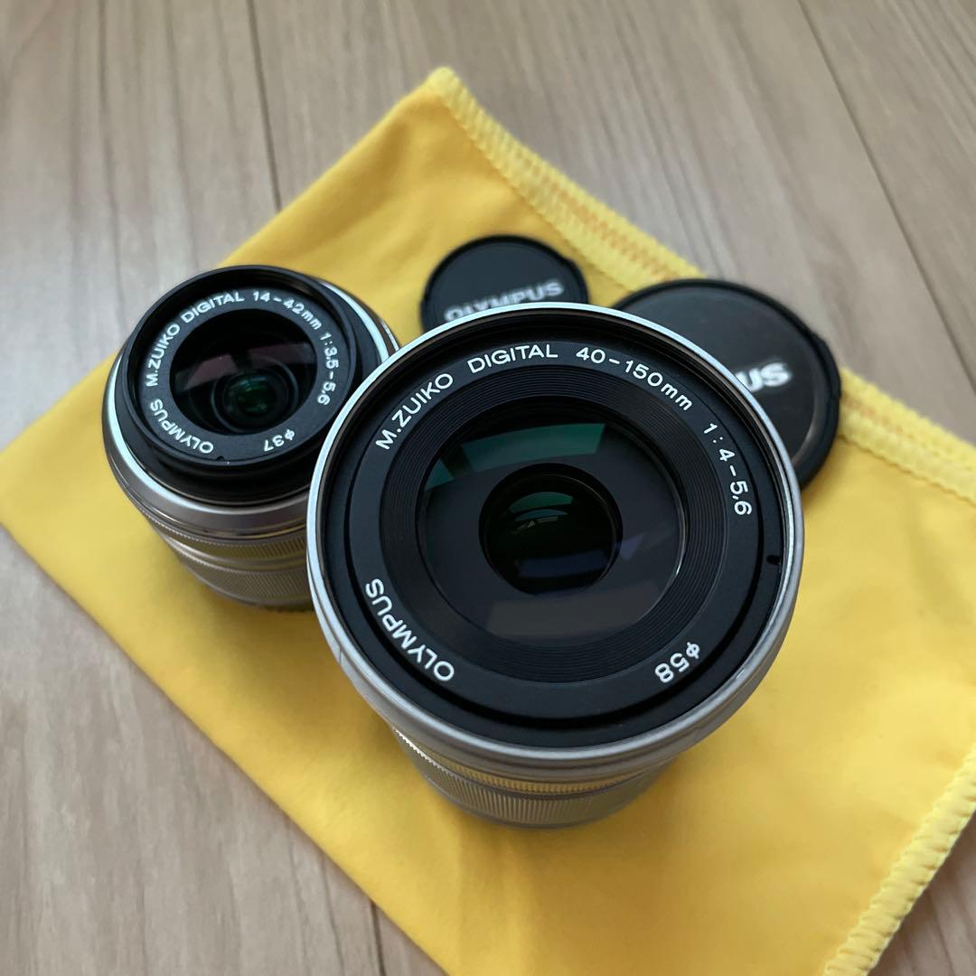 SDカード付き　OLYMPUS PEN Lite E-PL6 ダブルズームキット