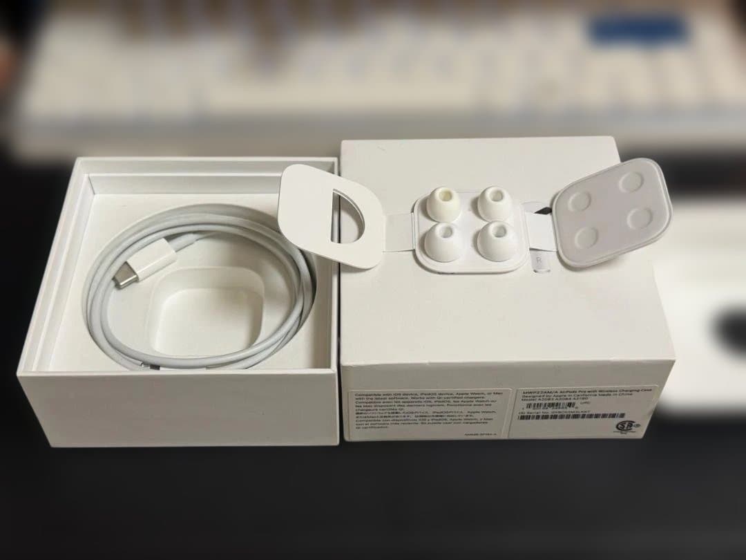 AirPods Pro 第1世代 付属品完備 イヤホン交換済み 動作良好