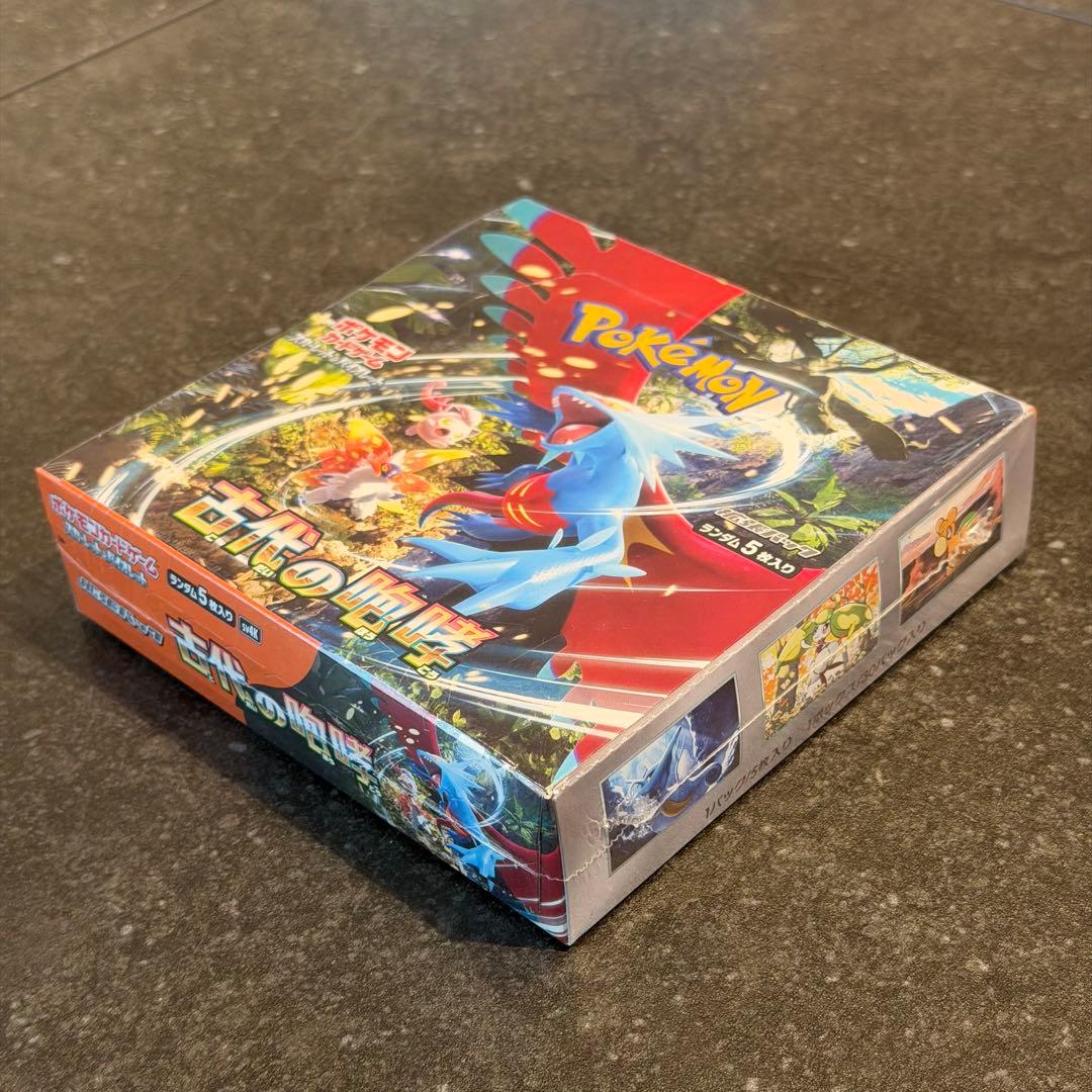 ⑤【新品未開封 シュリンク付き】 1box 古代の咆哮 ポケモンカード ボックス