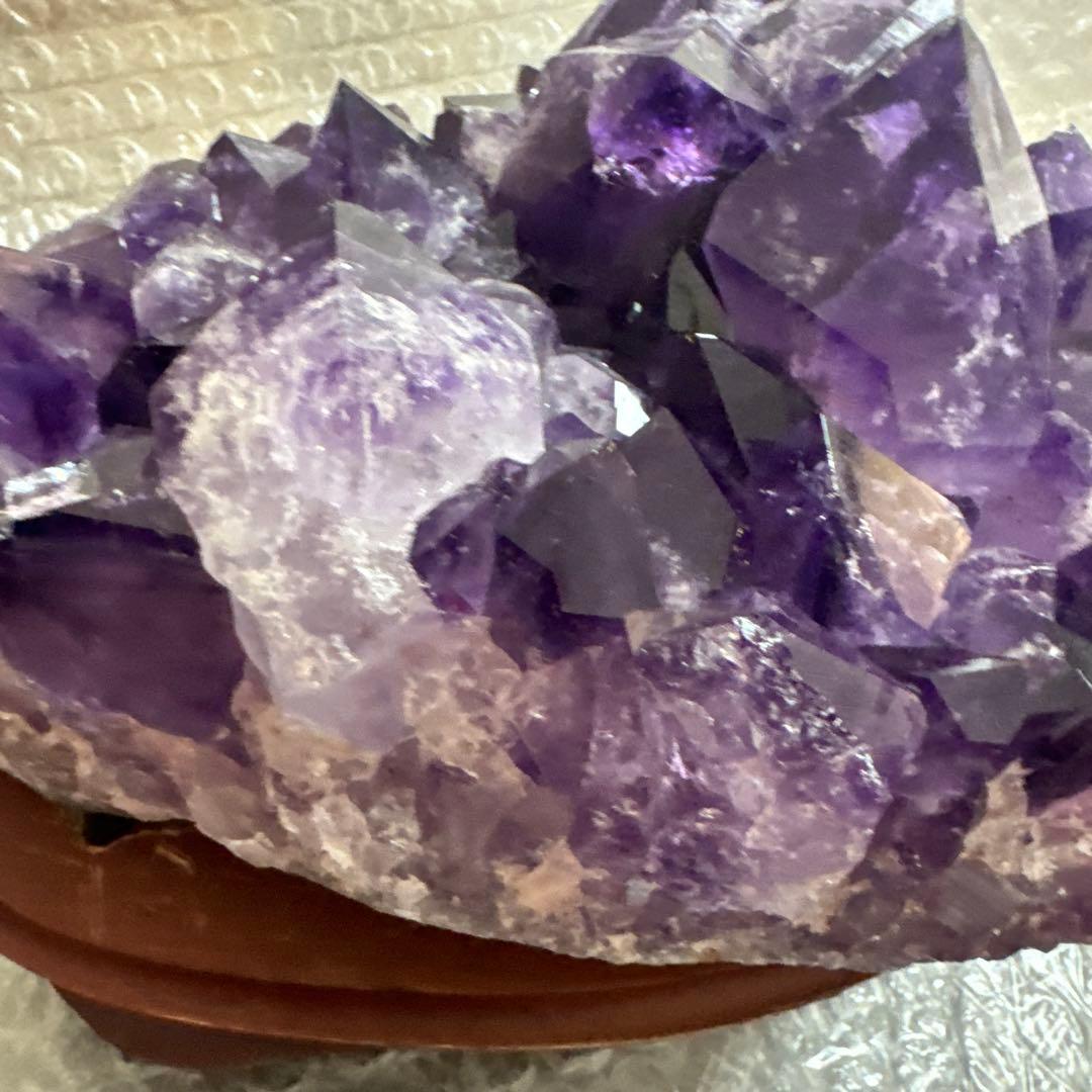ブラジル産 2A 紫水晶 アメジスト 天然石 鉱石