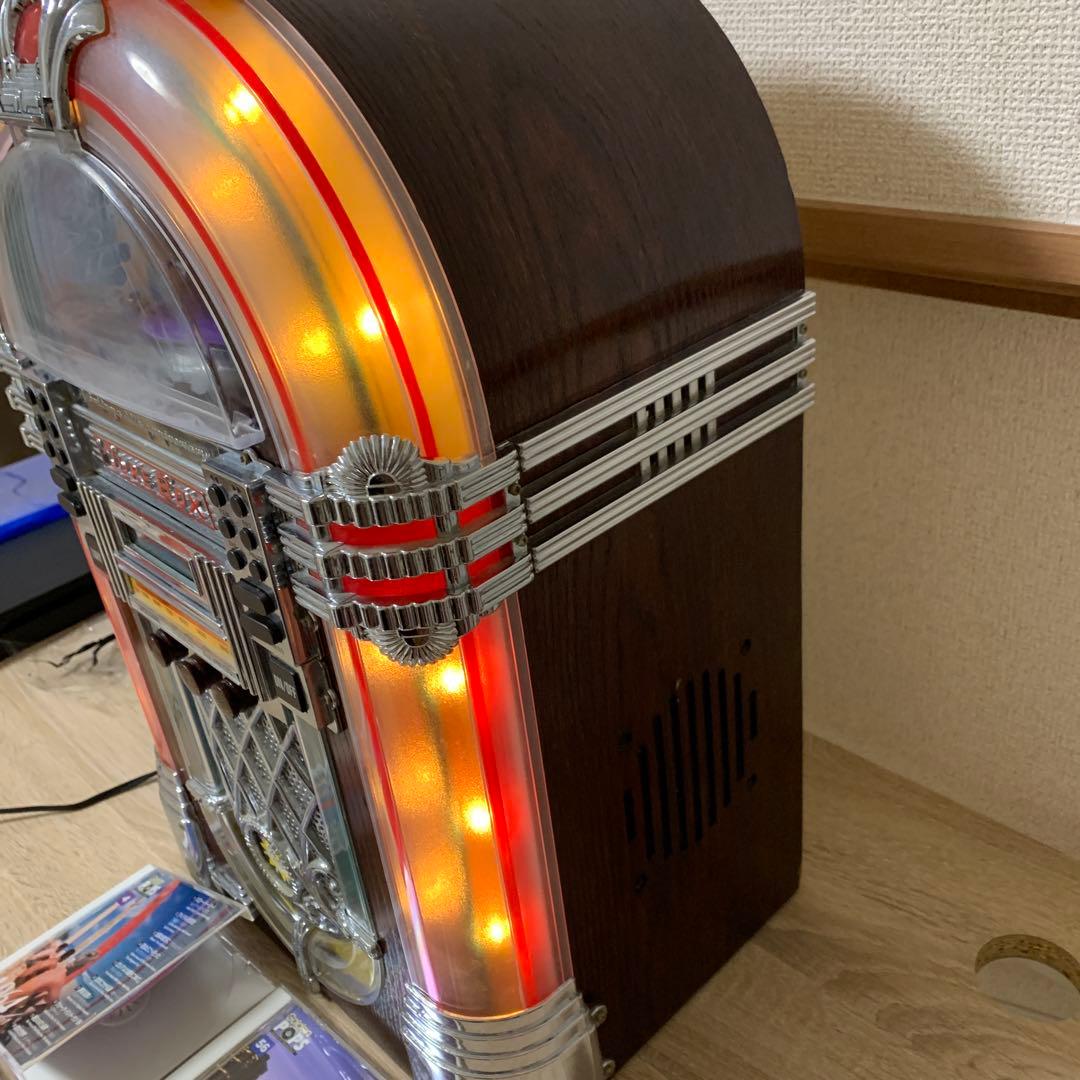 おすすめ品 希少 レトロジュークボックス(AM.FM.CDプレイヤー)動作品
