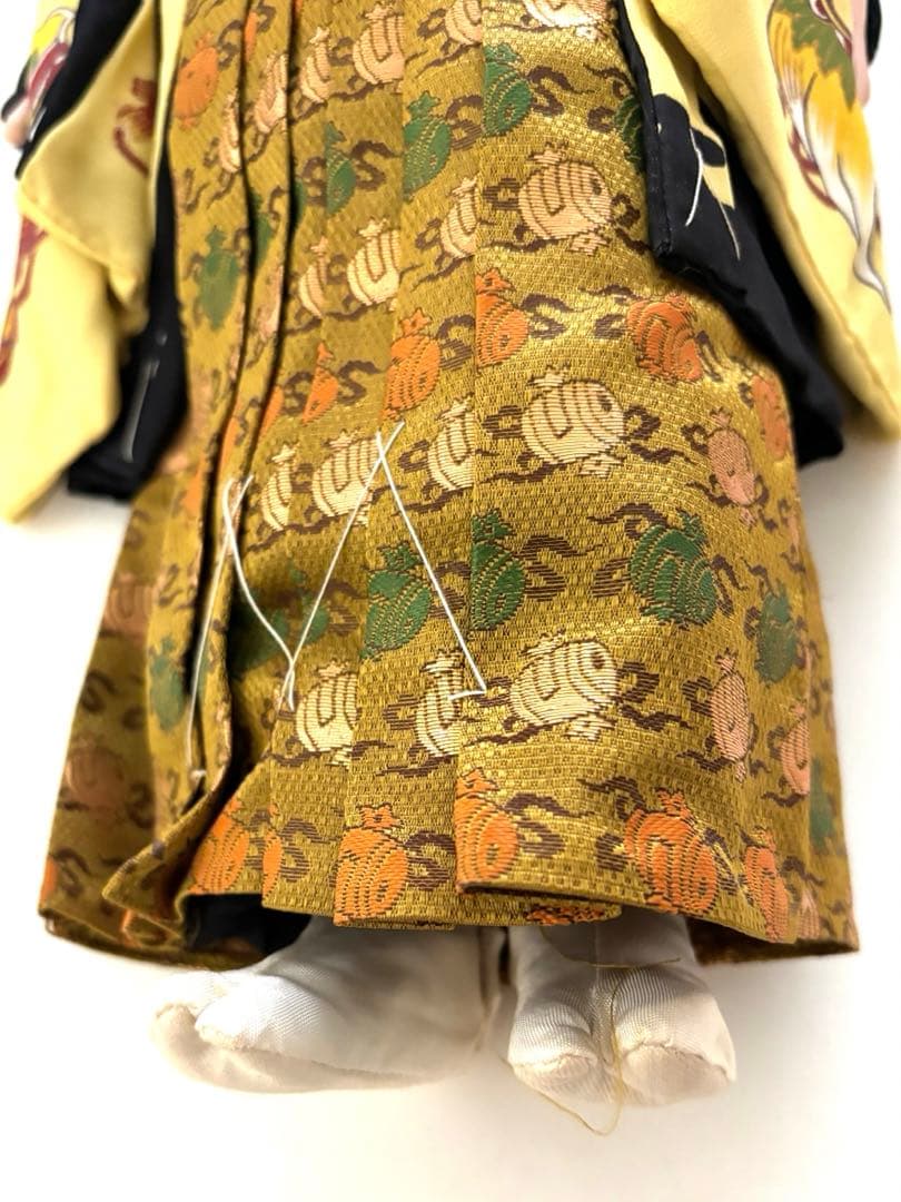 アンティーク　市松人形　昭和時代　お着物　昭和レトロ　ビンテージ　骨董