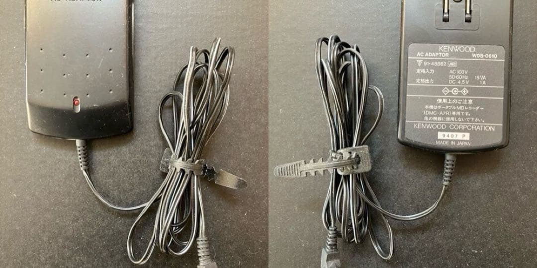 【通電OK/現状品】KENWOOD DMC-A7R ポータブルMDレコーダー