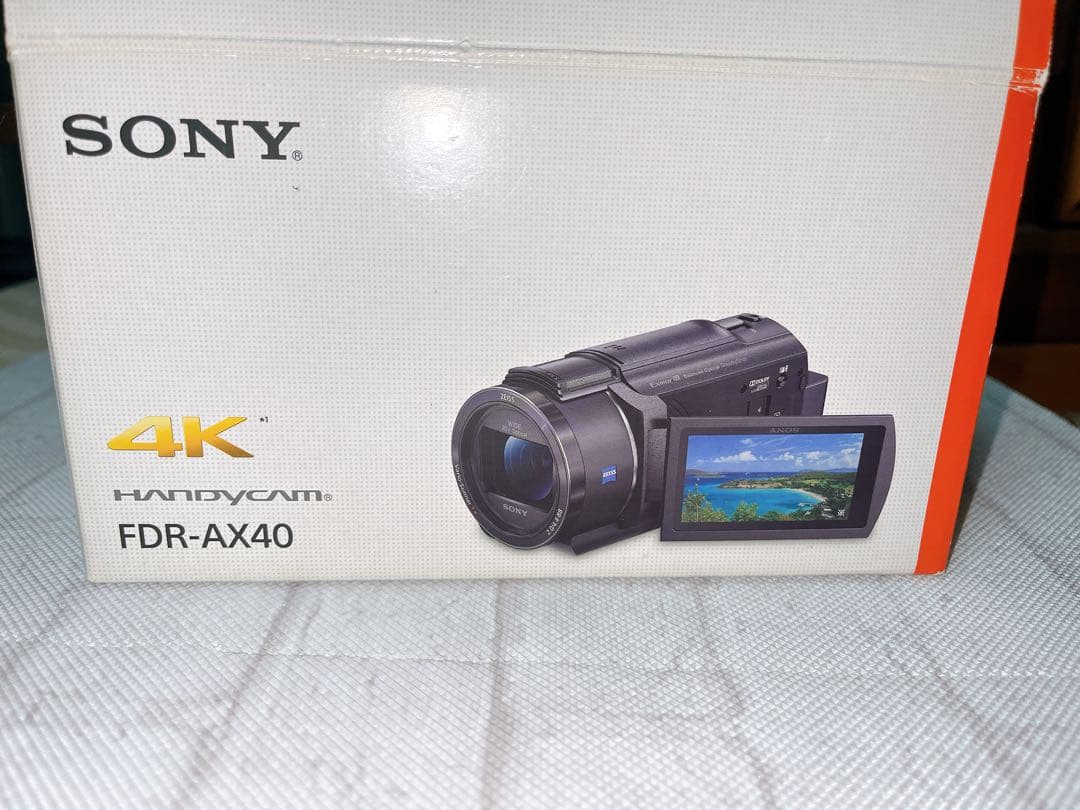 SONY 4K ビデオカメラ　本体　FDR-AX40 ソニー