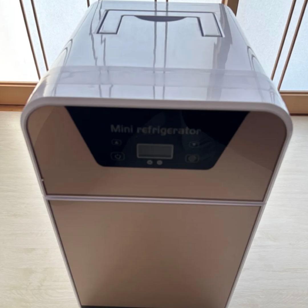 冷蔵庫 ミニ冷庫 22L -9℃～65℃ コンパクト ゴールド PSE認証