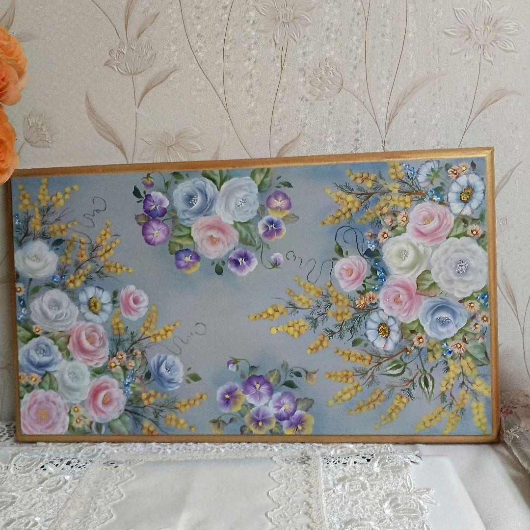 トールペイント作品　百花繚乱　2026-10