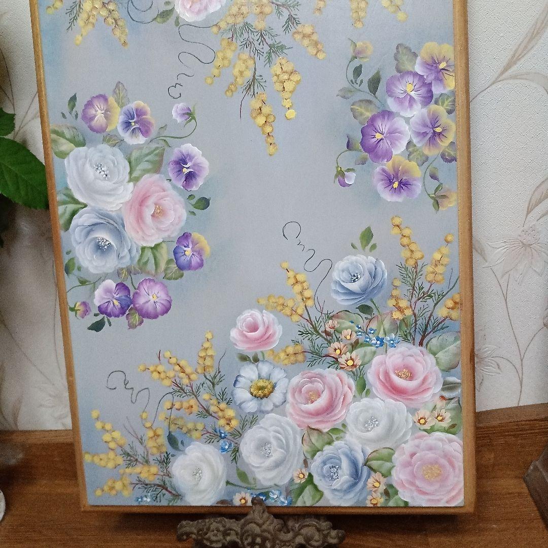 トールペイント作品　百花繚乱　2026-10