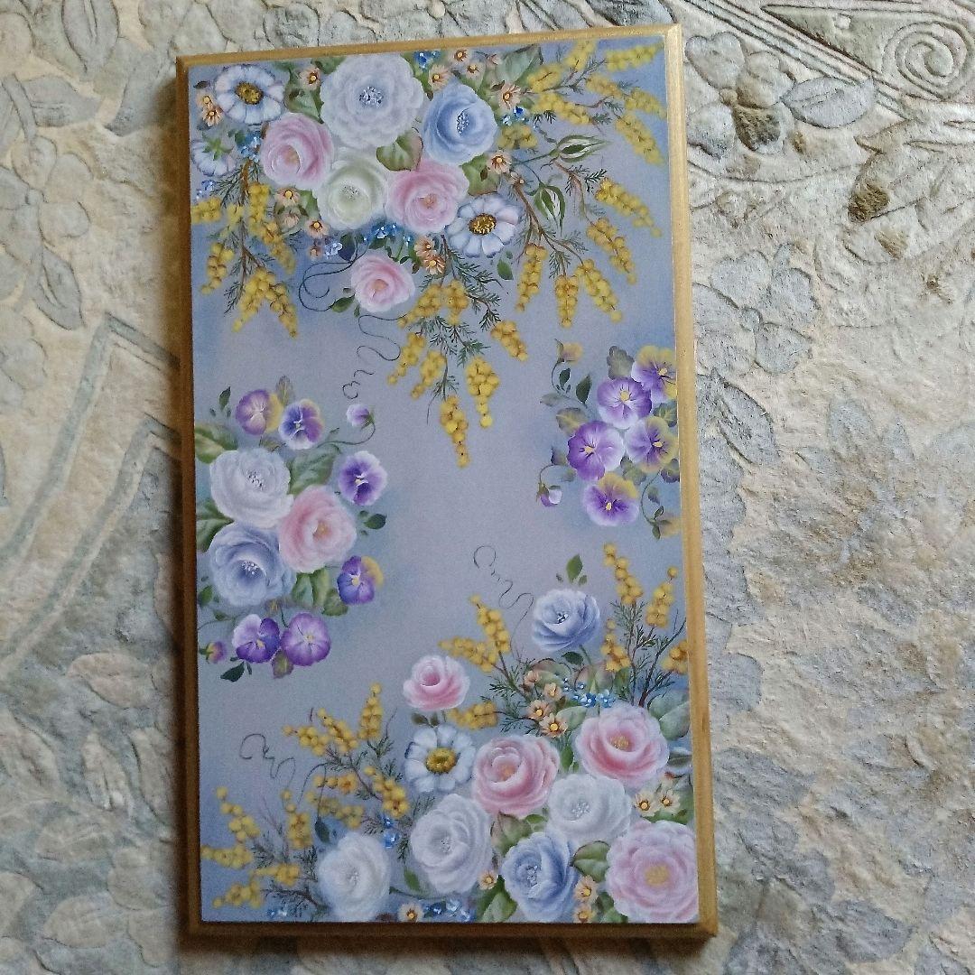 トールペイント作品　百花繚乱　2026-10