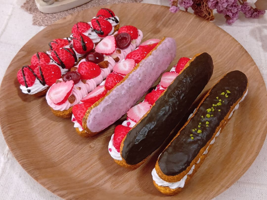 クッキーシューエクレア　お得5点セット　フェイクスイーツ