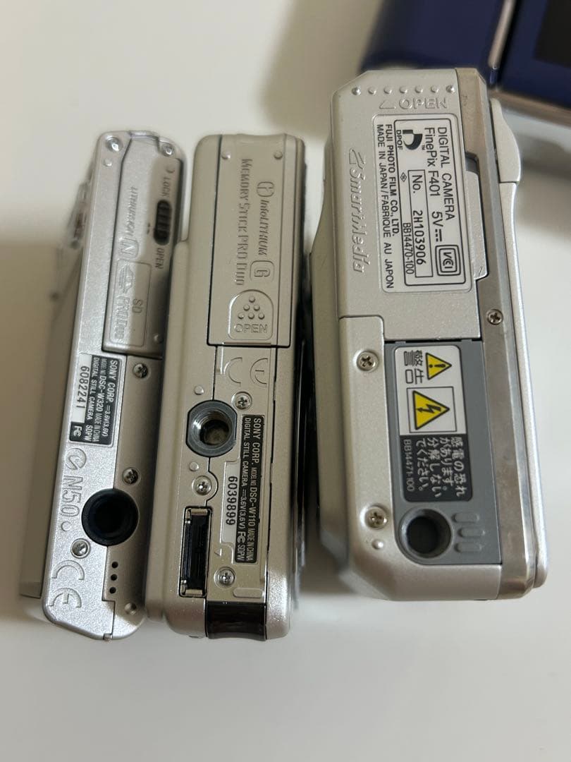 デジカメ　5点まとめ売り　SONY ソニー　FUJIFILM フジフィルム
