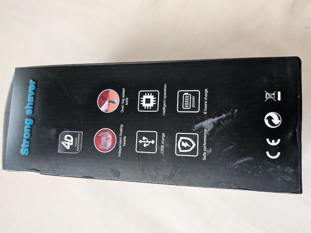 4D SHAVER メンズ電気シェーバー