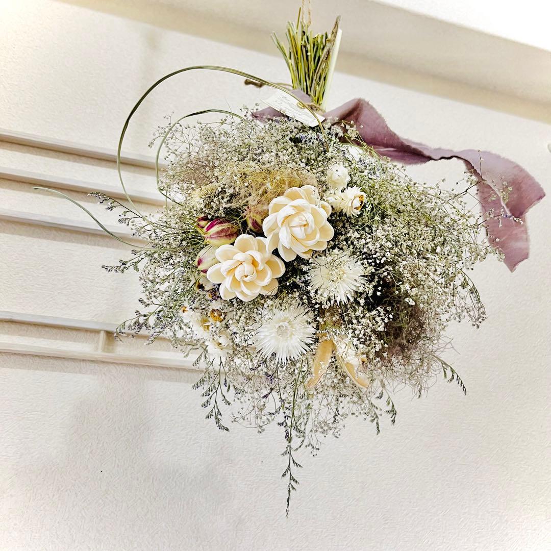 3way 上向き 下向き 吊り下げ スワッグ ブーケ　フライングリース