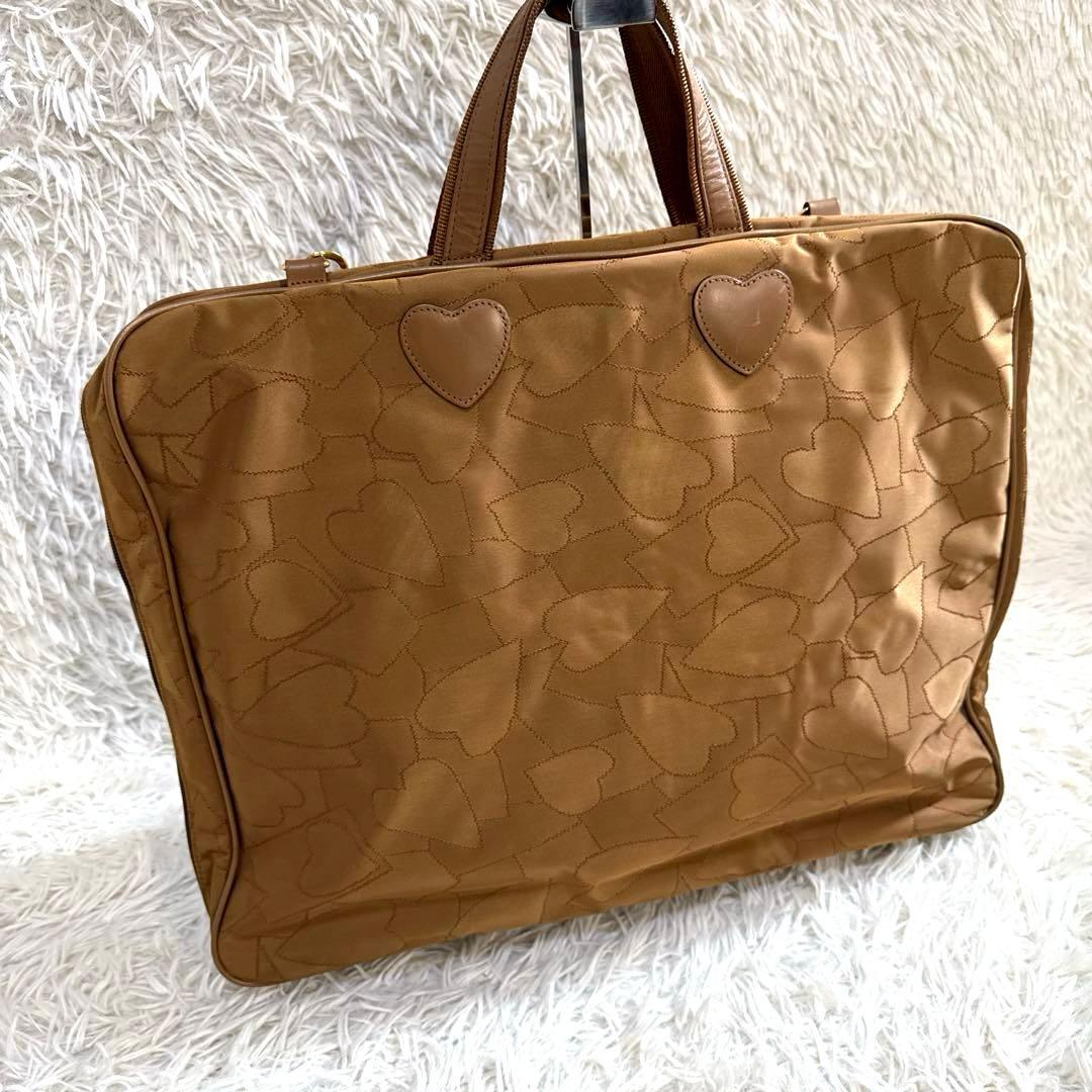 【美品】MOSCHINOモスキーノ　ガーメント＆スーツバッグ　2way