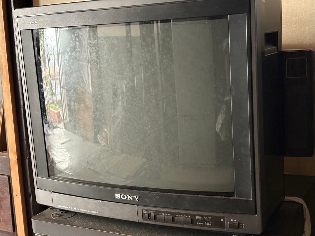 SONY ブラウン管テレビ　 KV-21CXR2A 昭和レトロ 87製