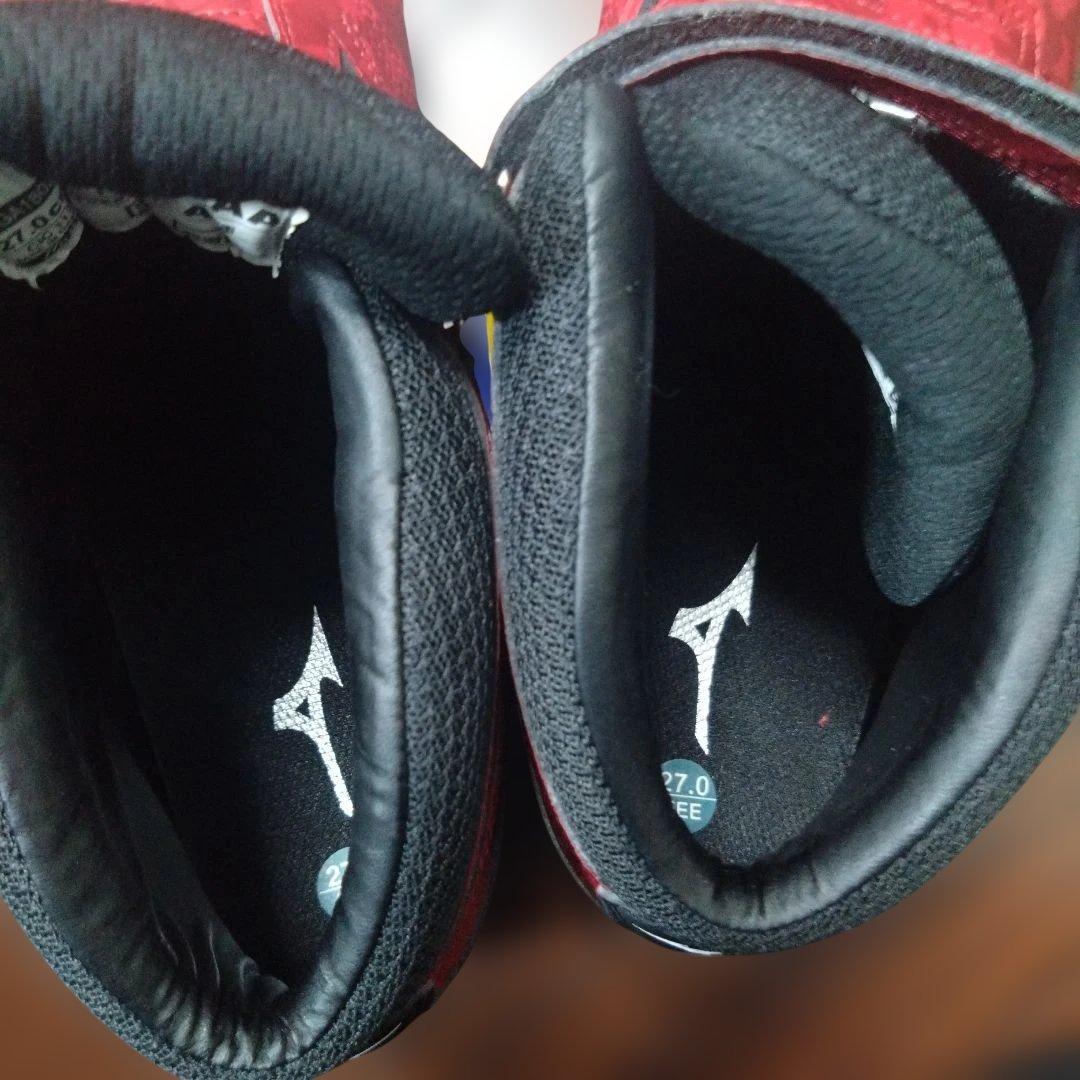 MIZUNO ミズノ　安全靴　ベルクロ　オールマイティー　タグ付　美品　27cm
