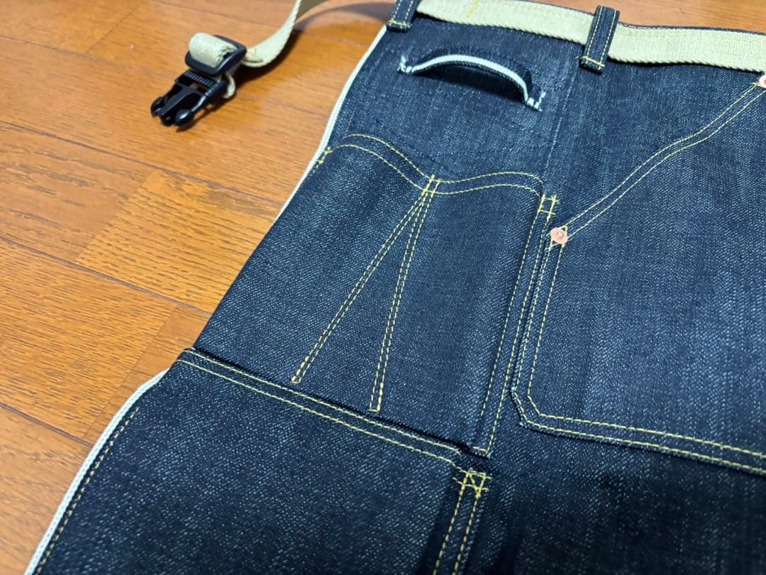 デニム 前掛け ウォールポケット