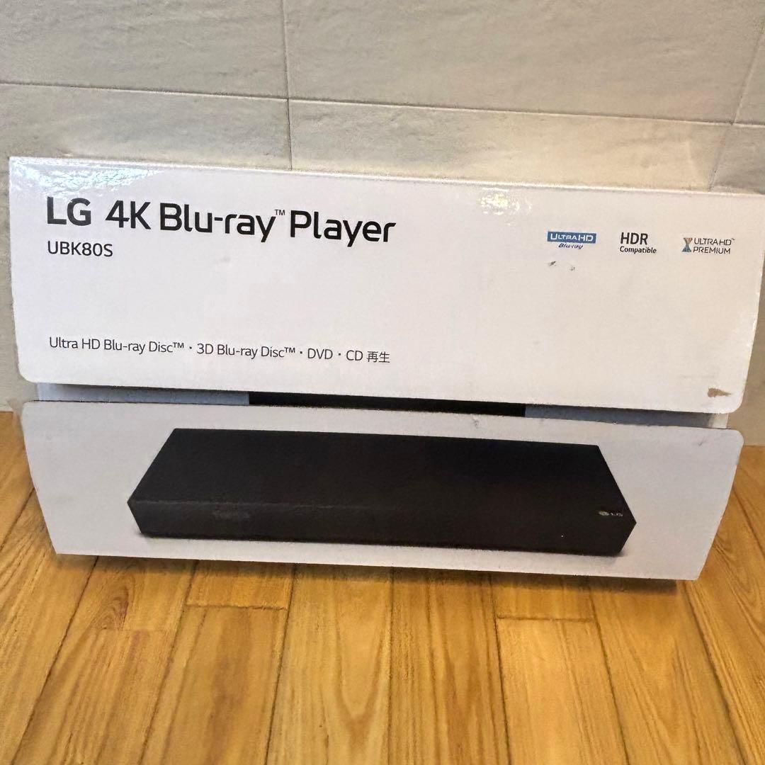 プレーヤー LG 4K Blu-ray Player UBK80S