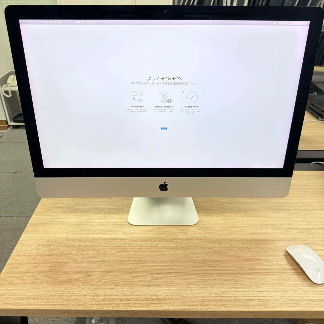iMac (Retina 5K, 27インチ2019) i5／16GB／1TB