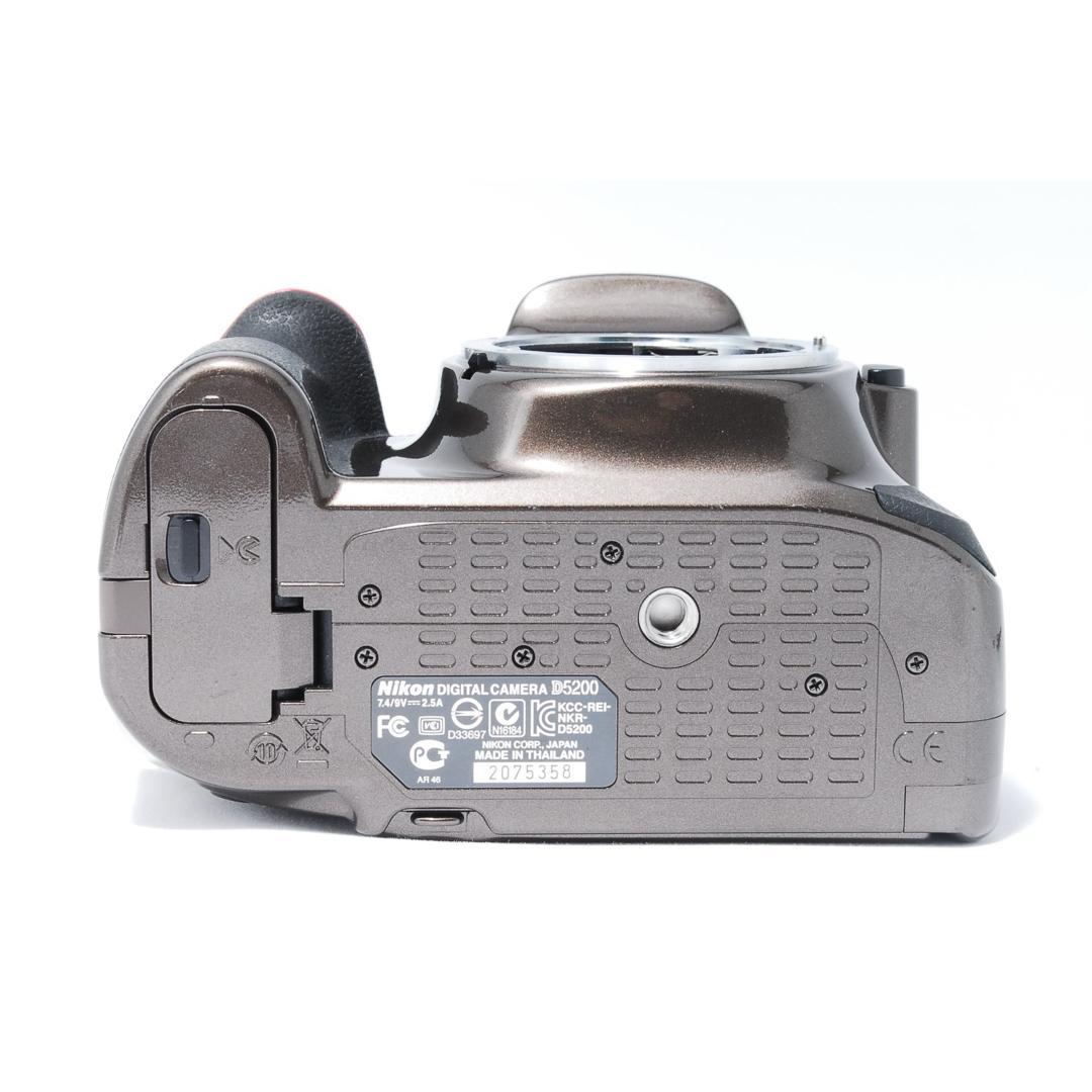 【スマホ転送】Nikon D5200 レンズキット ブラウン 自撮り 美品