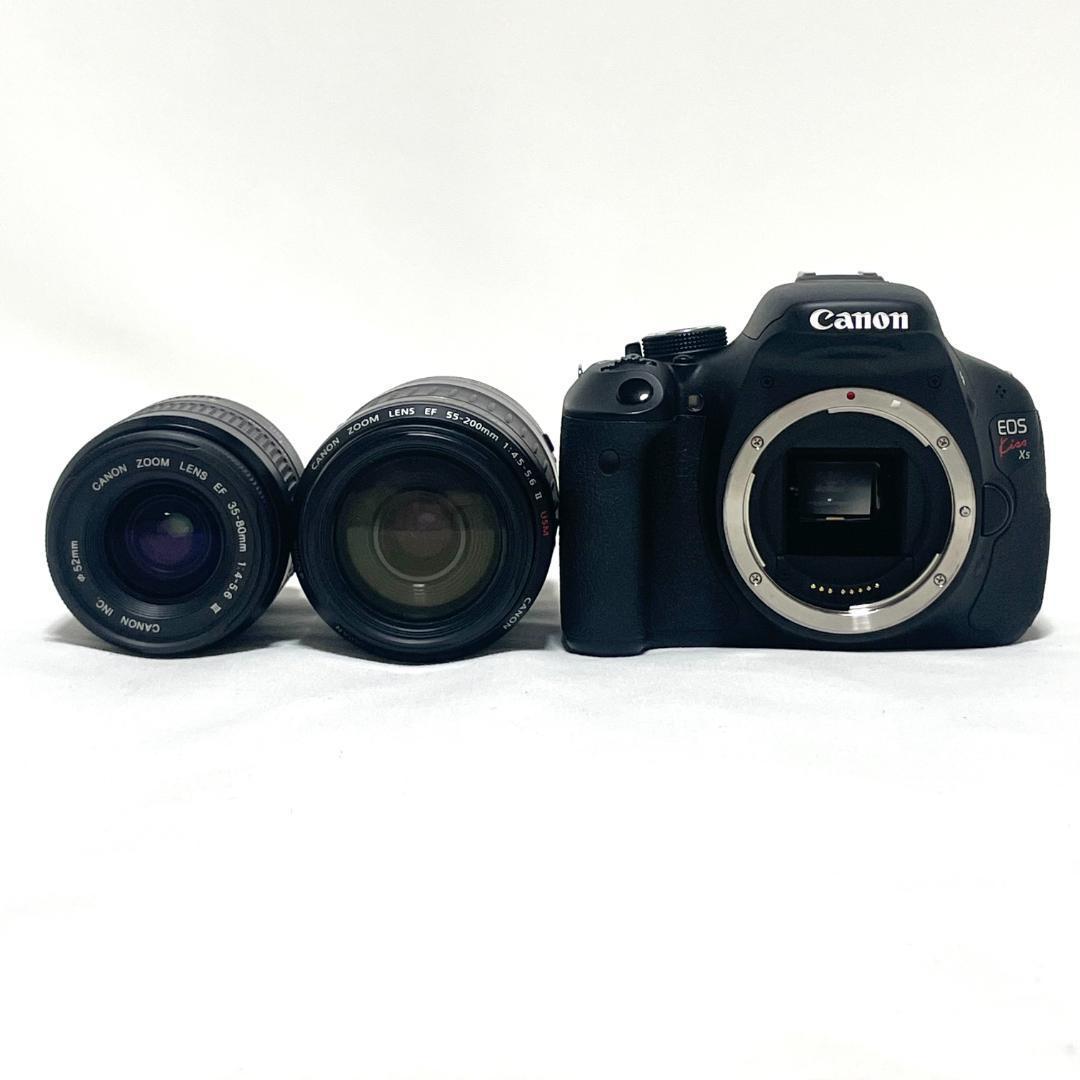 バリアングル液晶❣️ Canon EOS Kiss X5 ダブルレンズキット
