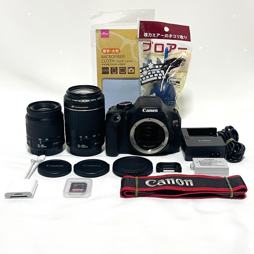 バリアングル液晶❣️ Canon EOS Kiss X5 ダブルレンズキット