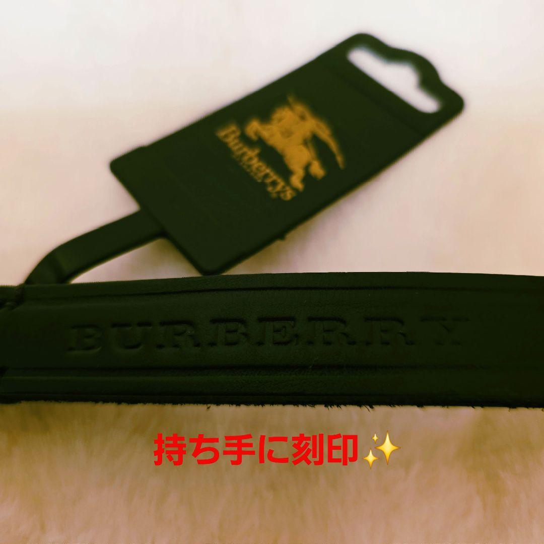 ✨新品未使用✨BURBERRY犬用リード ブラックレザー 箱付 海外購入 正規品