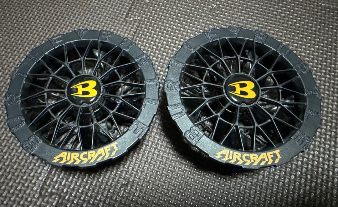 BURTLE 空調服 ストームブラック　XL　フルセット