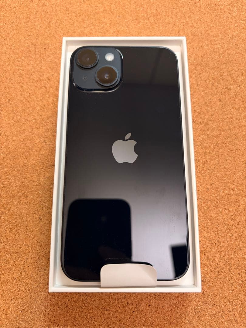 【256GB】iPhone 14 ミッドナイト SIMフリー 予備フィルム付