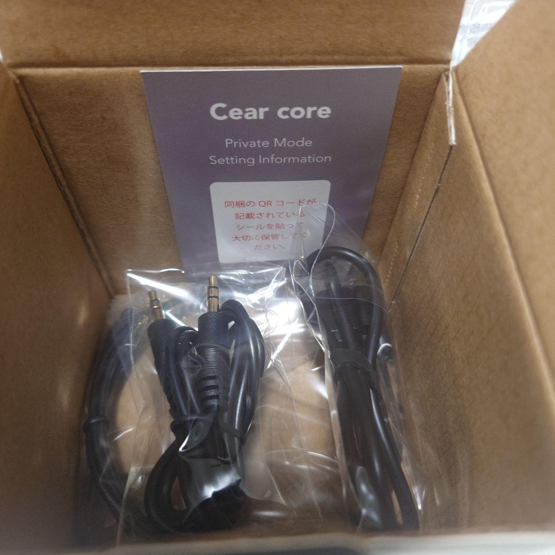 Cear core シーイヤーコア Auracast™トランスミッターBlack