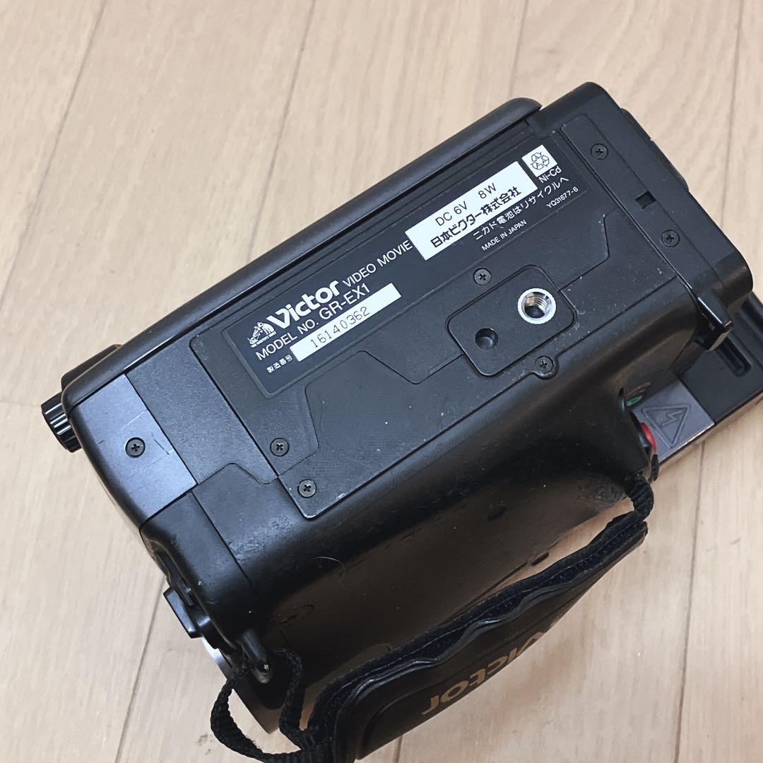 【動作品】Victor　GR-EX1　VHS-C 撮影再生ダビングOK バッグ付