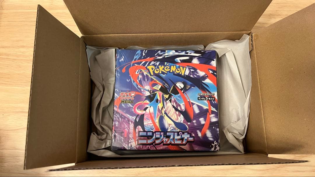 ポケモンカードゲーム ニンジャスピナー シュリンク付き1BOX