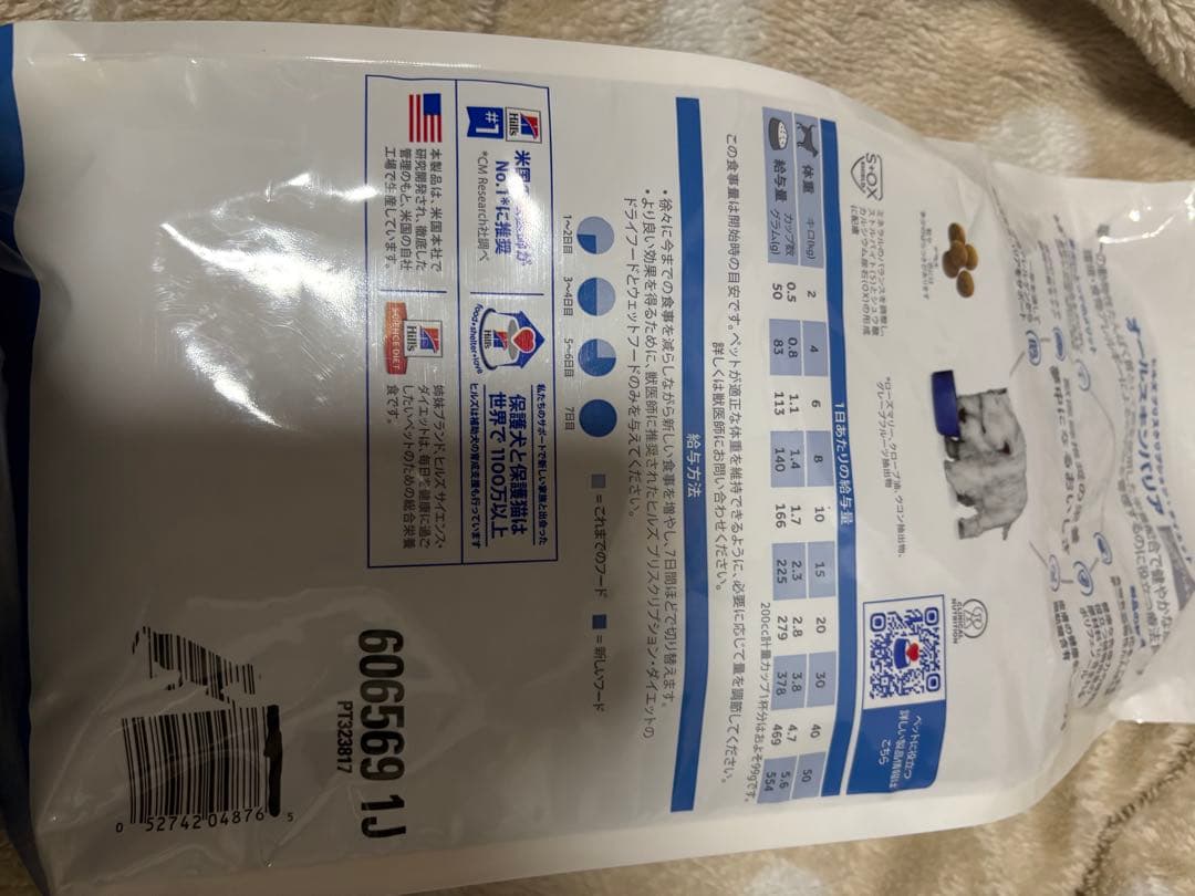 訳あり　ヒルズ オールスキンバリア 3kg