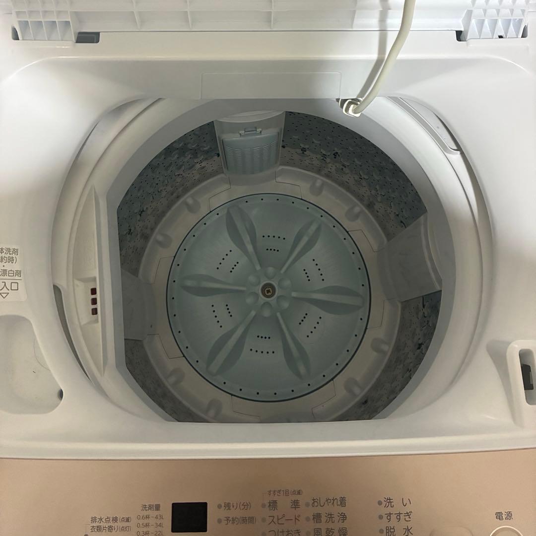 【2025年製】東芝 全自動洗濯機 4.5kg AW-45GA4(W)
