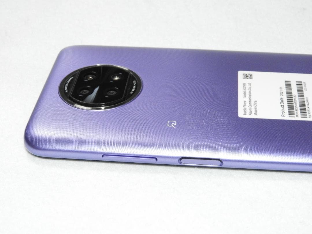 Redmi Note 9T 64GB パープル SoftBank SIMフリー