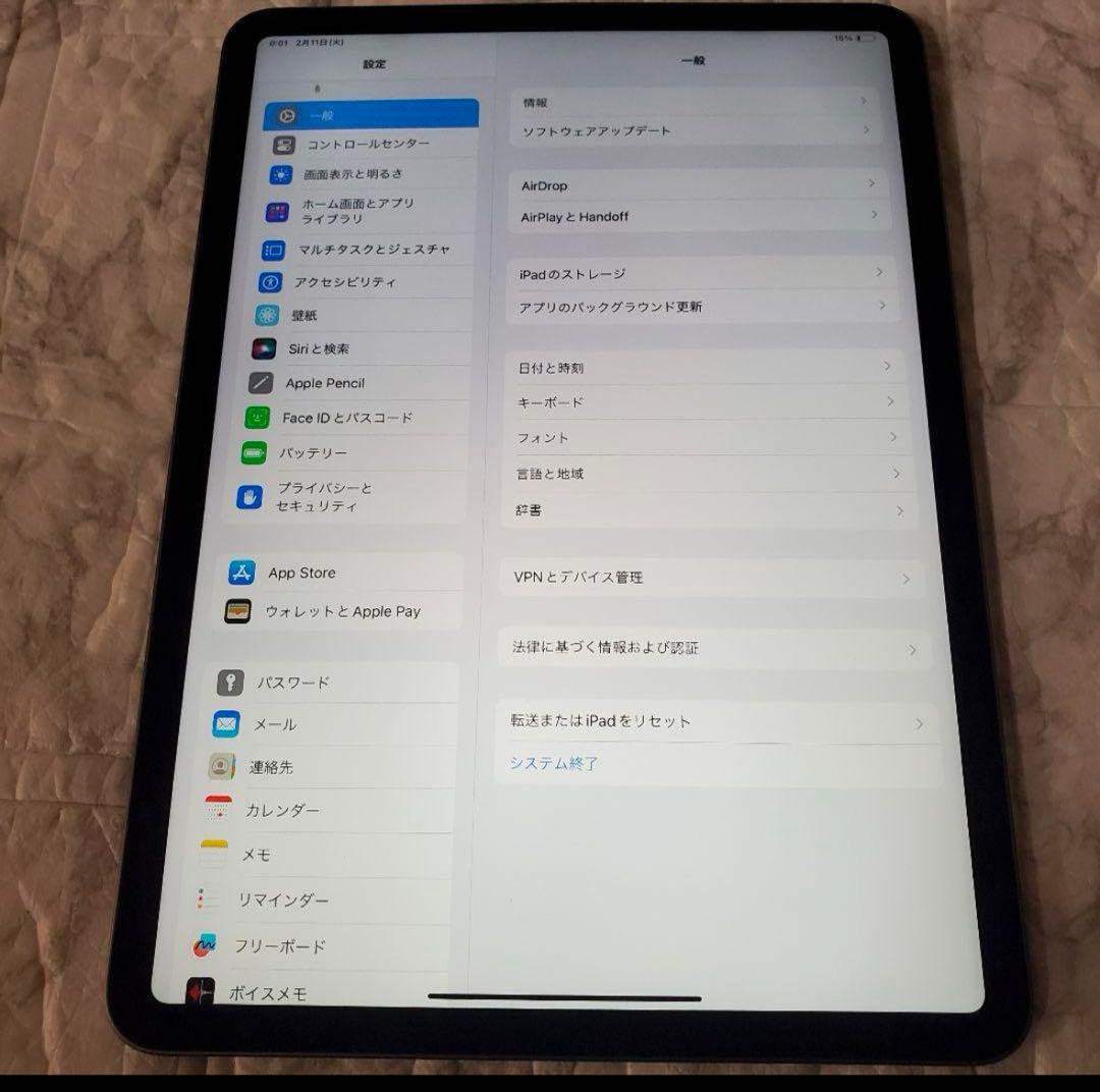 iPad pro 111世代 512GB Wi-Fiスペースグレイ