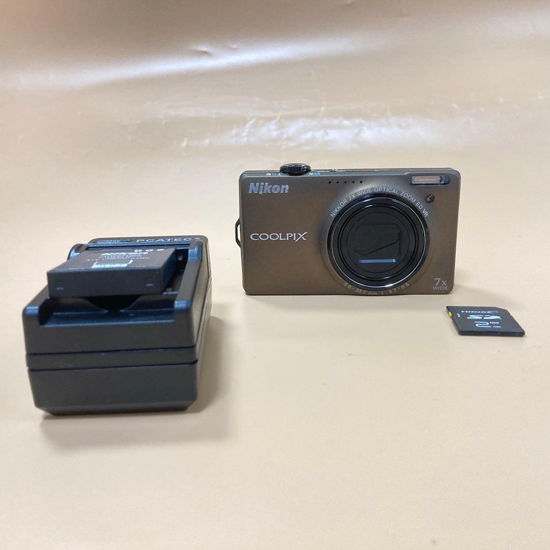 ◻︎SDカード付き◻︎ニコン COOLPIX S6000 完動品