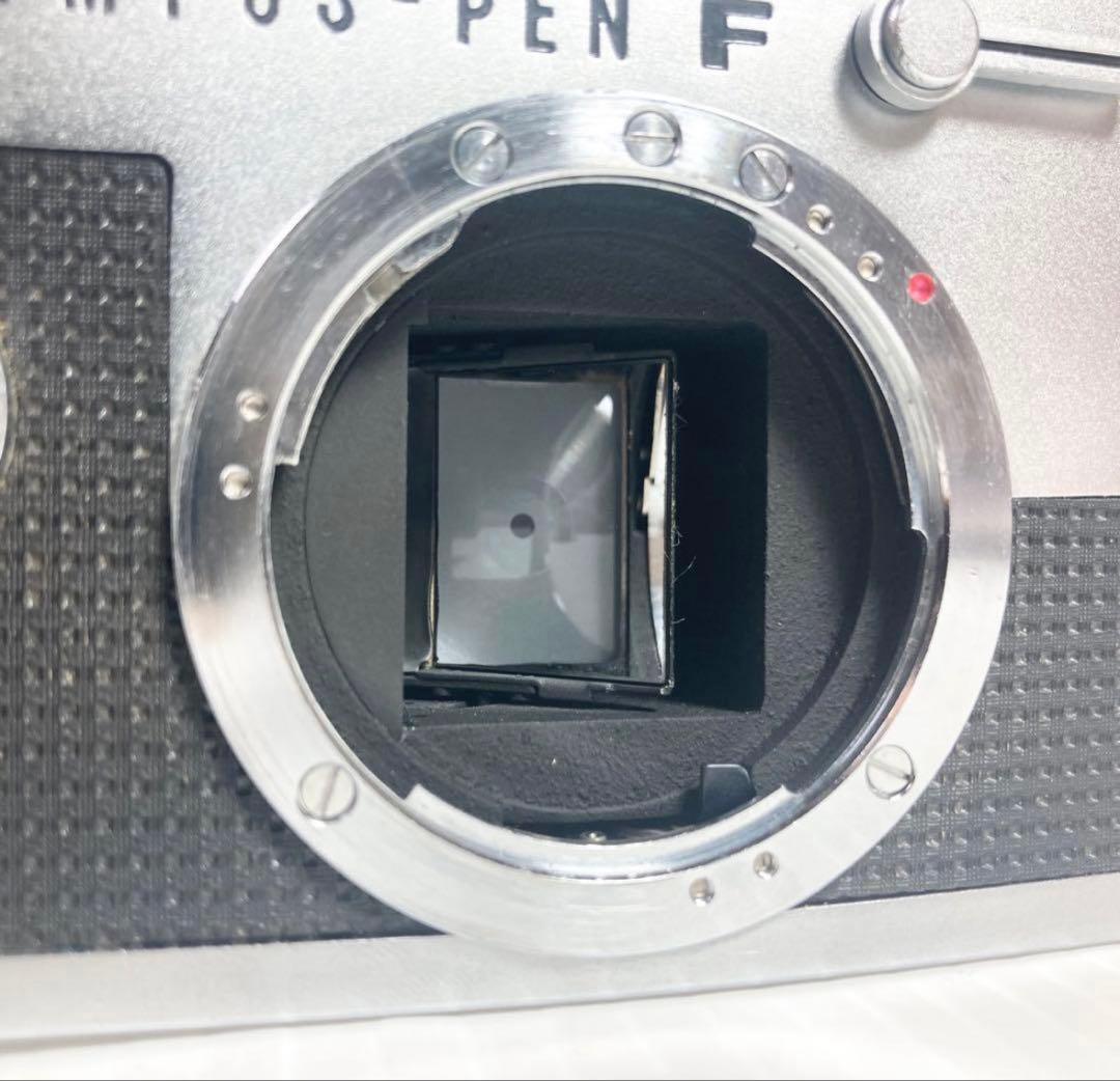 動作確認済み OLYMPUS PEN-FTフィルムカメラ ケース、ストラップ付き