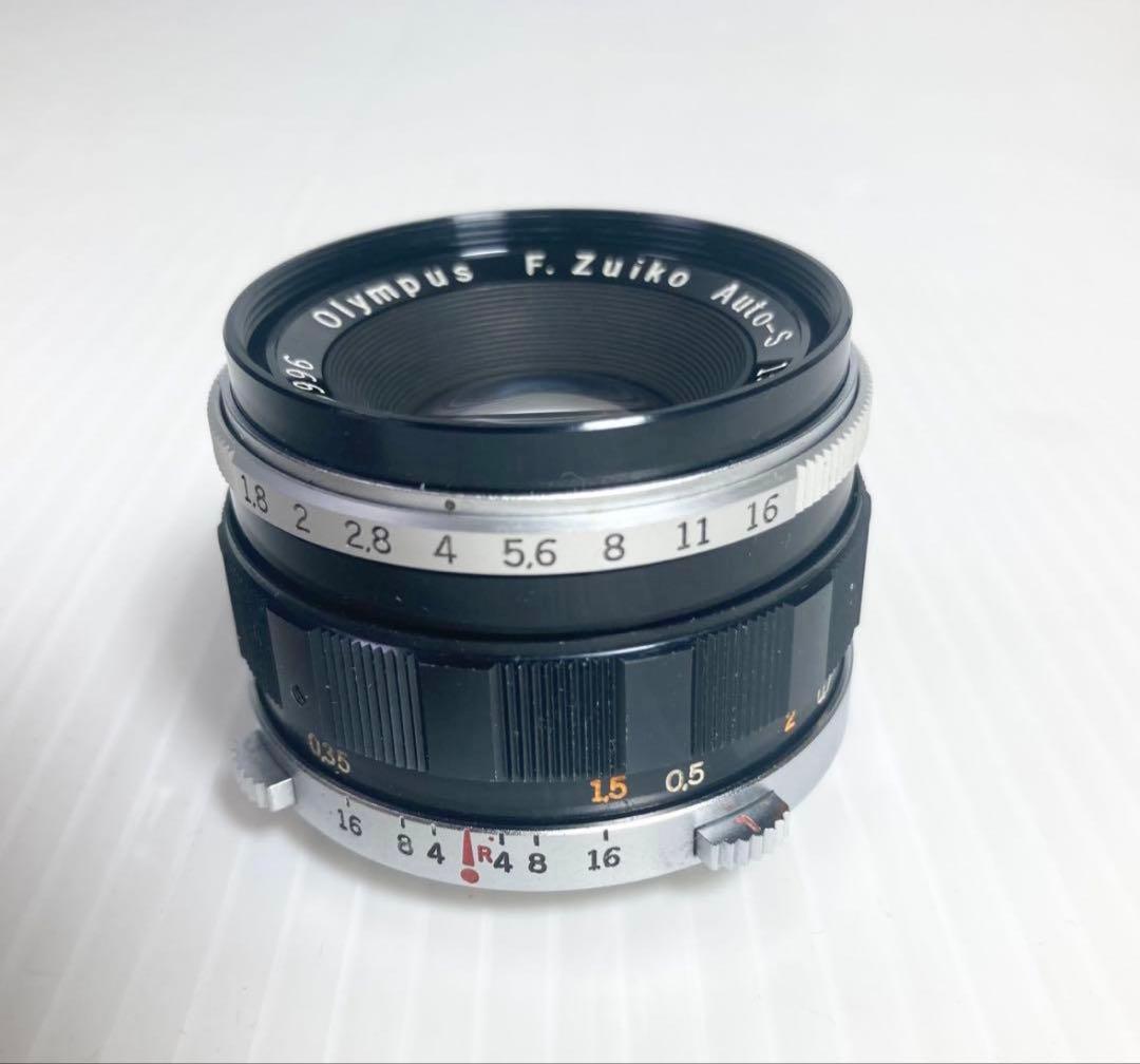 動作確認済み OLYMPUS PEN-FTフィルムカメラ ケース、ストラップ付き