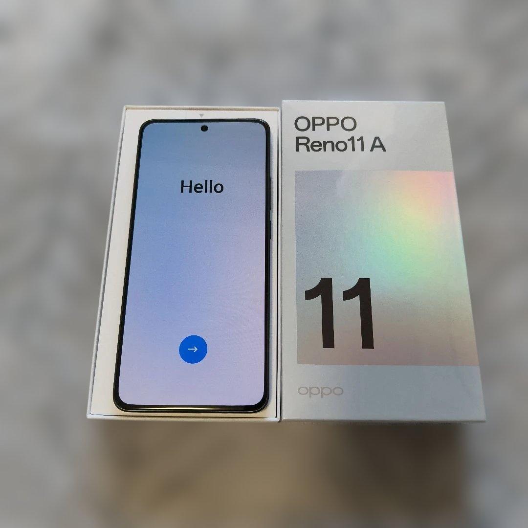 [美品]OPPOReno11A128GB⚫️国内版SIMフリーCPH2603