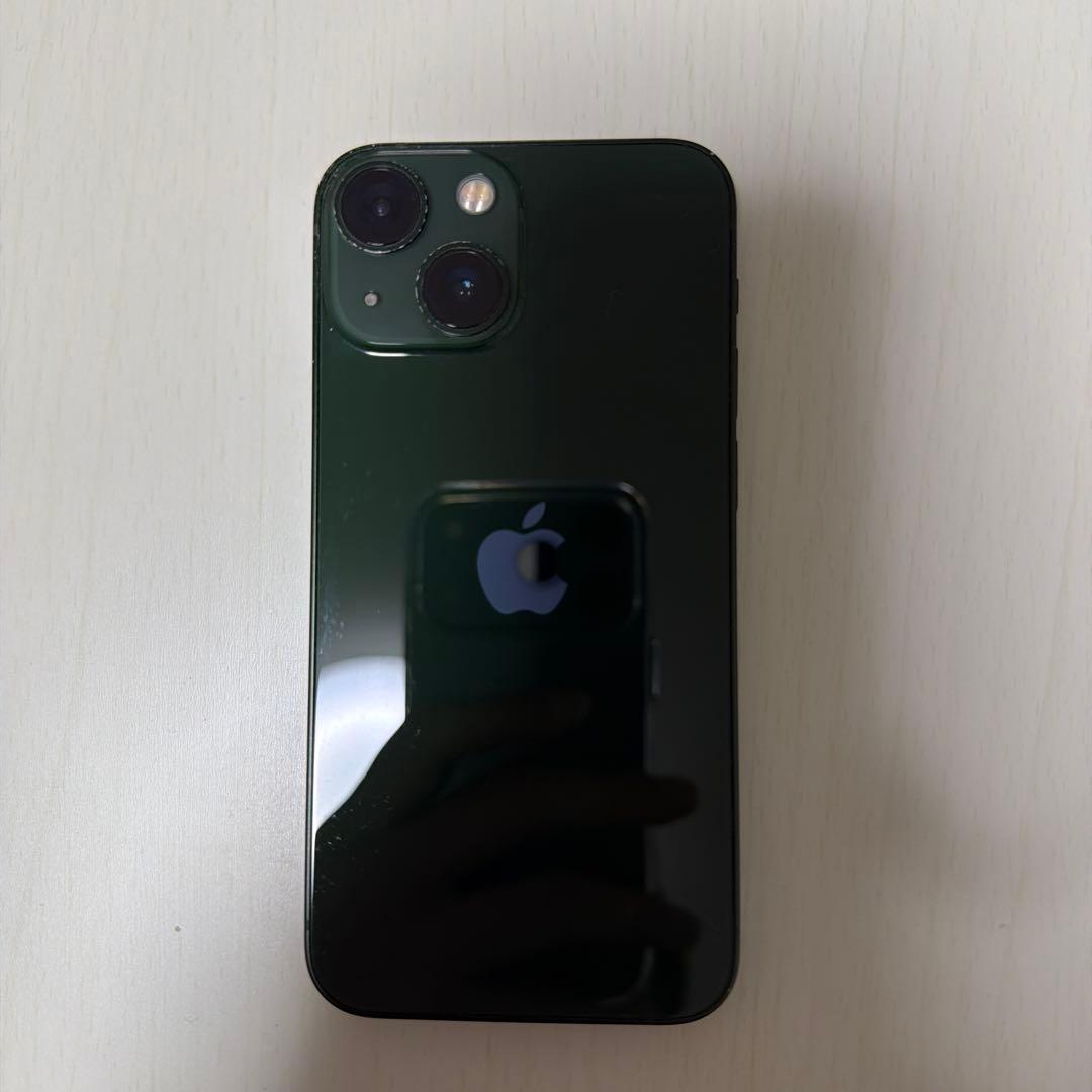 Apple iPhone 13 miniミッドナイトグリーン 本体