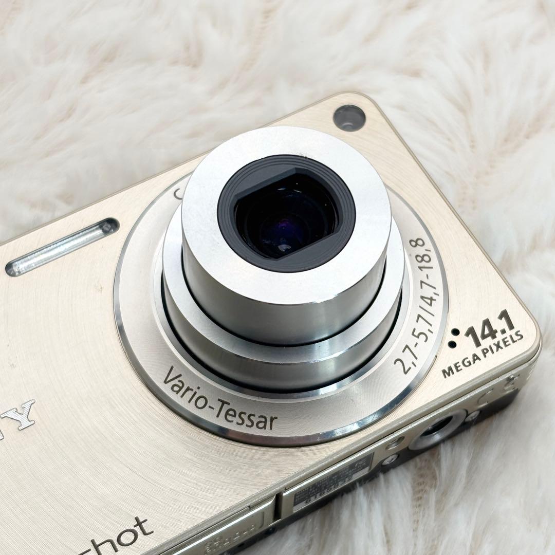 美品・動作良好✨ SONY Cyber-Shot DSC-W350 ゴールド