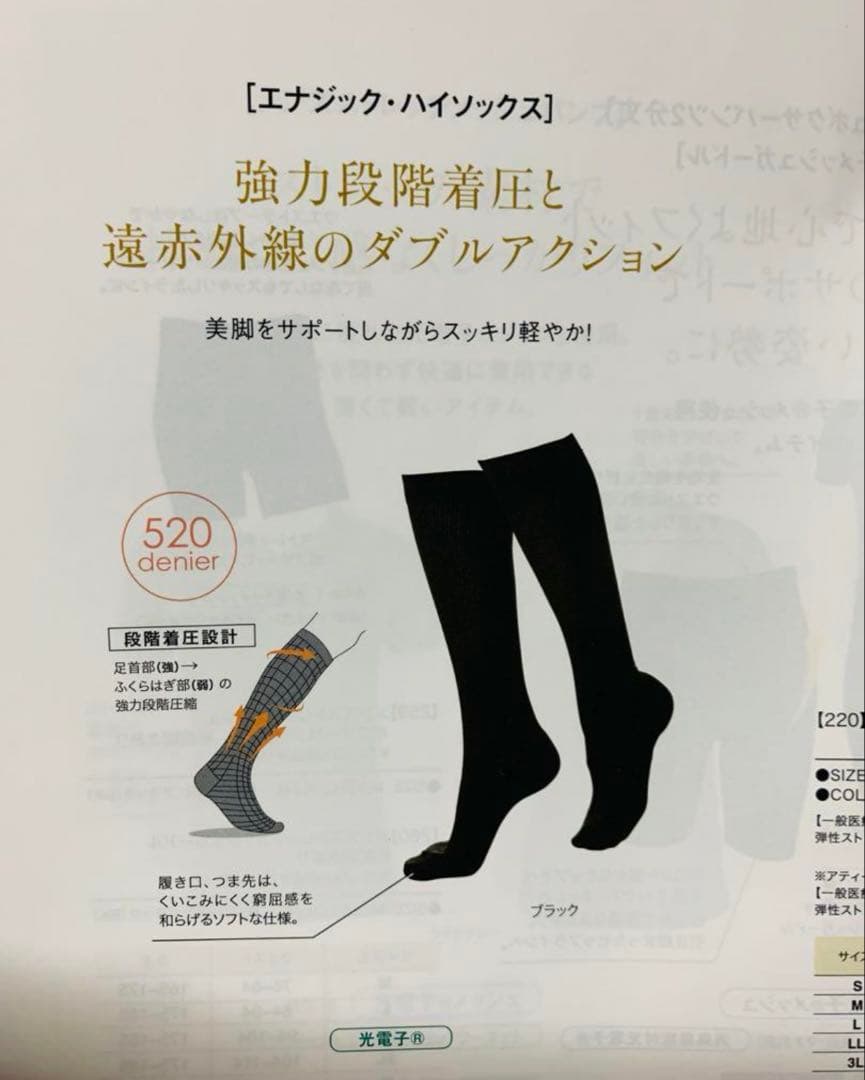 グラントイーワンズ　エナジックハイソックス2足組L 正規品