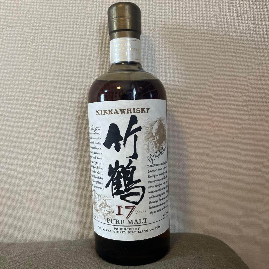NIKKA 竹鶴17年 ピュアモルトウイスキー 700ml