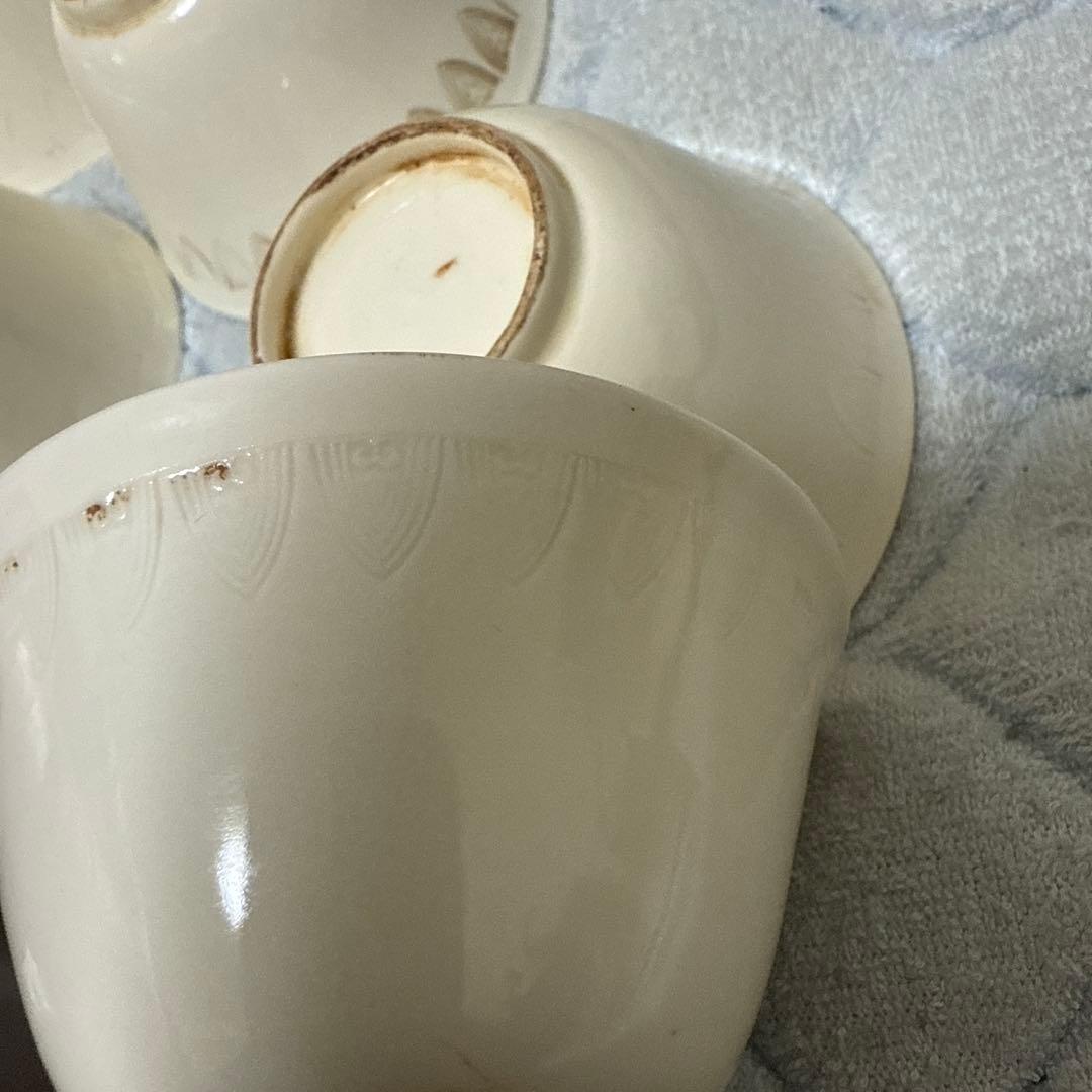 古茶碗北宋 白磁 定窖 甜白秞十客 茶道具 箱付き