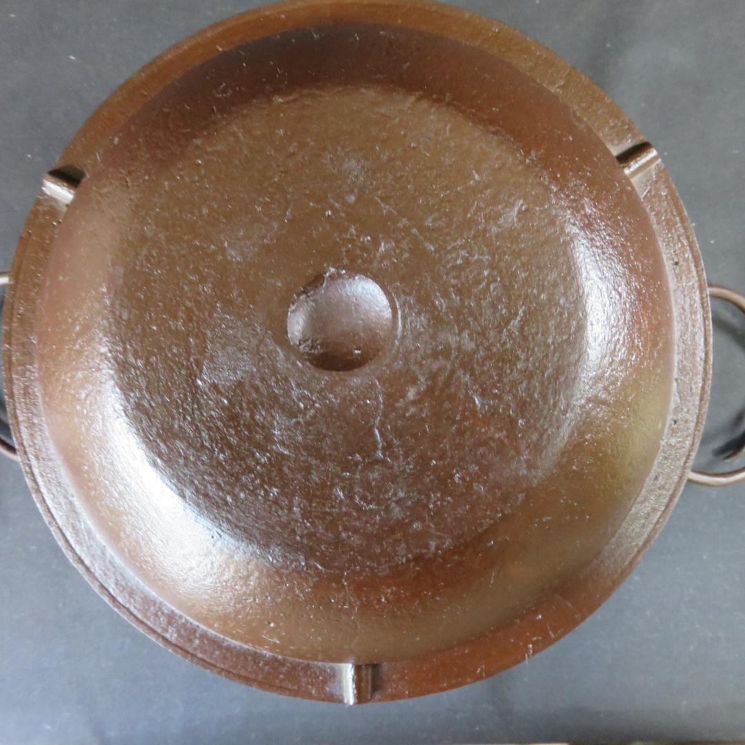 鬼面風炉 釜師 菊池正直 木箱 共箱 茶道具 茶器 風炉 茶の湯