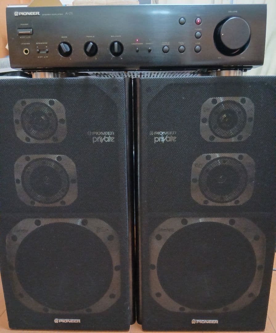 Pioneer アンプとスピーカーセット